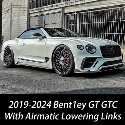 For 19-2024 Bentley Continental GTC GT Adjustable Suspension Lowering Kit Links - Image 1 of 4