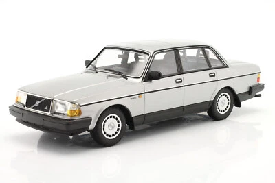 New Minichamps Volvo 240 GL 1986 1:18 Model Car Silver 155171408 KidBX - Immagine 1 di 3