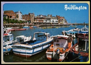 Bridlington Harbour Boat Osprey Yorkshire E.T.W. Dennis Postcard - Picture 1 of 2