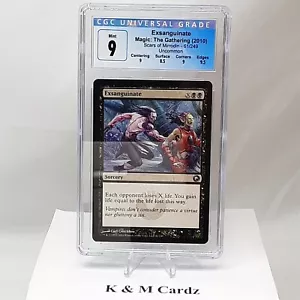 MTG - Scars of Mirrodin - Exsanguinate - Graded - CGC 9.0 - Picture 1 of 7