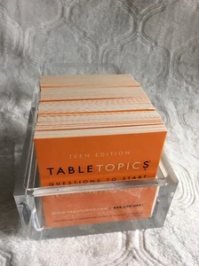 Table Topics RuBy Mine TEEN Edition Questions to great conversations Near Mint - Picture 1 of 2