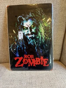 Rob Zombie 8x12 Vintage Metal Tin Sign Home Decor Garage Man Cave Wal Art Poster - Picture 1 of 2