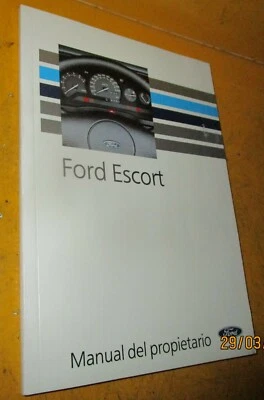 MANUAL DE USUARIO FORD ESCORT AÑO 1991 - Imagen 1 de 4
