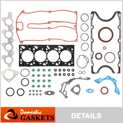 Fits 02-04 Ford Focus SVT 2.0L DOHC Zetec MLS Full Gasket Set VIN 5 - Image 1 of 4