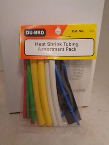 Du-Bro #441 Heat Shrink Tubing Assortment Pack - Picture 1 of 2