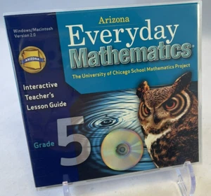 Everyday Math KS mathematics CD INTERACTIVE TEACHERS Lesson GUIDE 5th GRADE 5 - Picture 1 of 2