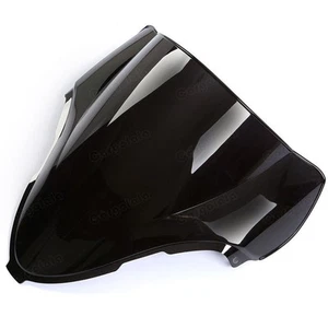 ABS Windshield Shield Fit 1999-2007 Suzuki Hayabusa GSX1300R Motorcycle Black - Picture 1 of 4