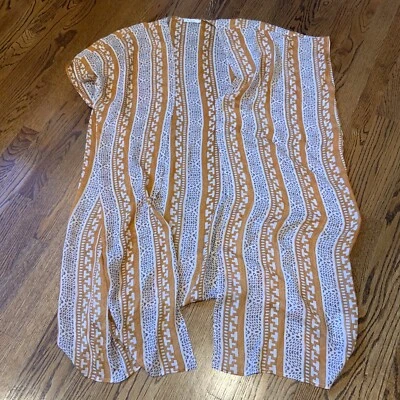 Plumero Kimono Mes Demoiselles Kaftan TU OS Estampado Swahili Seda Sin Cinturón Foto 1 de 4