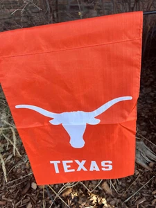 Texas Longhorns Double Sided Garden Flag 12.5"x18" - Picture 1 of 3