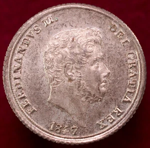 Kingdom of Two Sicilies (Naples - Italy) 10 Grani 1847 - Ferdinand II (L0307) - Picture 1 of 2