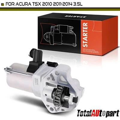 Nuevo motor de arranque para Acura TSX 2010-2014 V6 3,5 L 1,6 KW 12 voltios CCW 19 dientes Foto 1 de 4