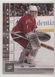 2001-02 ITG Be A Player Memorabilia Arturs Irbe #34