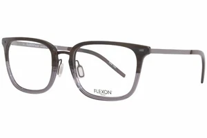 BRAND NEW FLEXON B2020 221 BROWN HORN AUTHENTIC TITANIUM EYEGLASSES 55-20-145 MM - Picture 1 of 5