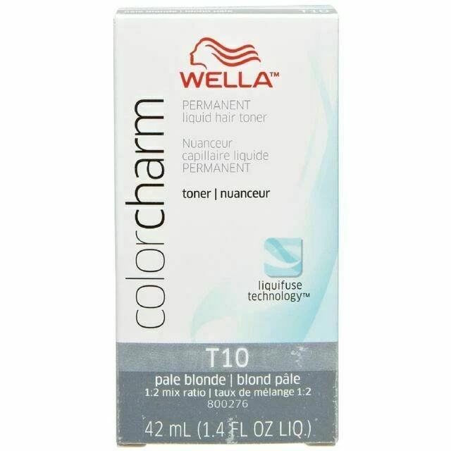 Wella Color Charm T10 Pale Blonde Hair Toner - 1.4oz