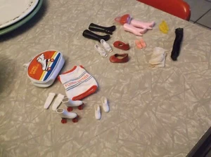 Vintage Fashion Dolls Shoe Lot- Plus Roller Skates - Picture 1 of 10