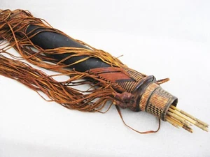 Vintage African Quiver and Arrows, Tribal Home Décor Rustic Cabin Masculine - Picture 1 of 9