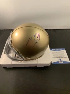Mini Casco Firmado por el Alcalde Pete Buttigieg Notre Dame BAJO AUTENTICIDAD Autógrafo South Bend - Imagen 1 de 5