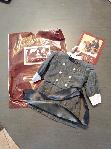 VETEMENTS ABITO SCUOLA SAMANTHA'S AMERICAN GIRL 1995 PIACEVOLE COMPAGNIA