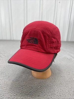 Gorra The North Face Hombre Roja Correa Ajustable 5 Paneles Correr Atletismo Foto 1 de 4