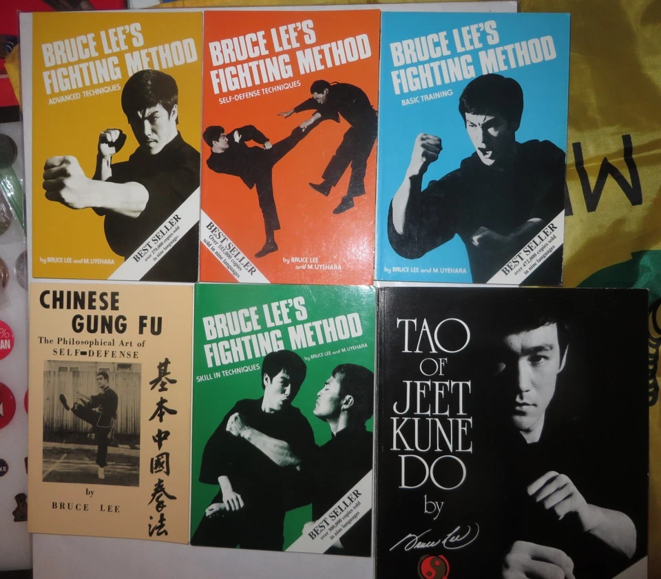 Bruce Lee's Fighting Method 4 Book Set Chinese Gung Fu - Image 1 of 4
