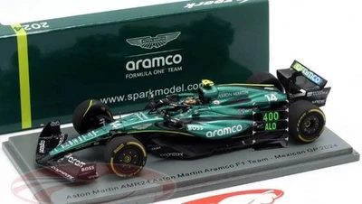 Fernando Alonso Aston Martin AMR24 400th GPs F1 Mexico GP 2024 1/43 SPARK - Immagine 1 di 4