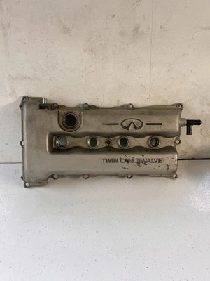 91-99 Infiniti G20 P11  Dohc Sr20de 2.0 Twin Cam Valve Cover Grey Nissan - Image 1 of 4