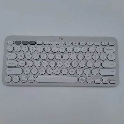Logitech Pebble Keys 2 K380s, Multi-Device BT Wireless Keyboard - Tonal White - Image 1 of 2