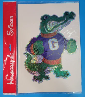 Holographic Sticker Decal 9" Florida Gators Brand New In Package - Image 1 of 2