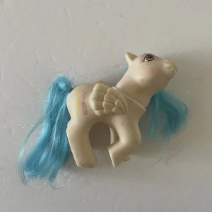 Graffiti de bebé vintage My Little Pony G1 Peek-A-Boo Baby Pony 1987 crayones - Imagen 1 de 2