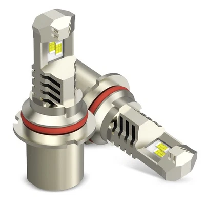 2PCS HB5 9007 LED Headlight Bulbs White Hi/Lo Beam 1:1 Mini Size Canbus Ready - Image 1 of 4