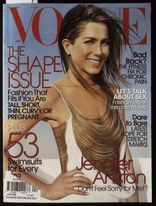 VOGUE US 4/2006 JENNIFER ANISTON Melania Trump PHARRELL WILLIAMS+KURKOVA @AS NEW - Picture 1 of 17