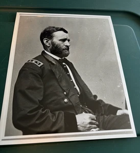 General Ulysses S Grant Glossy B&W Photo 8x10 Library of Congress Copy #2 - Bild 1 von 2