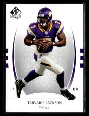 Подлинная карта 2007 SP NO86 Тарварис Джексон Minnesota Vikings - Изображение 1 из 2