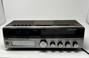 Emerson AM/FM Stereo Clock Radio/Stereo 8 Track Player m/RTS 5910 Parts/Repair - Picture 1 of 11