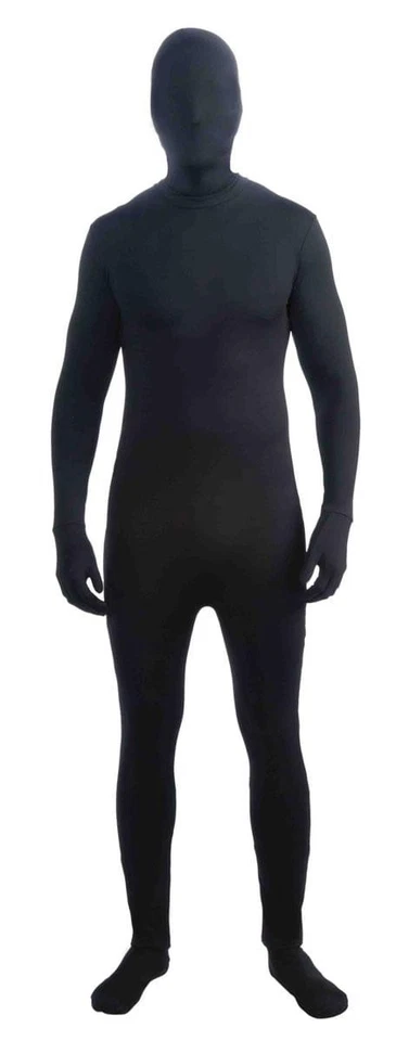 Disappearing Man Black Body Suit Adult Costume X-Large - Image 1 of 1