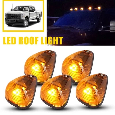 Señal de luz de circulación LED ámbar para techo Ford E-350 E-450 Super Duty 2017-18 Foto 1 de 4