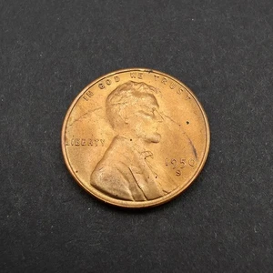 1950 S Lincoln Wheat Penny Cent Stempelglanz - Bild 1 von 2