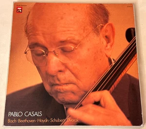 PABLO CASALS Bach Beethoven Schubert 4LP Box HMV 313650 ED1 NM MINT - Picture 1 of 3