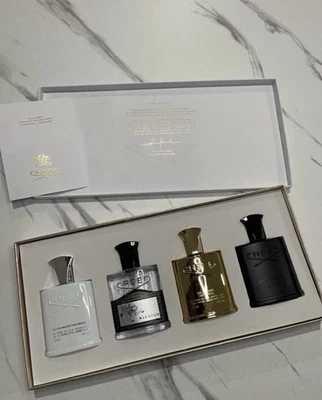 👑 Luxury EDP Collection 4-PACK FRAGRANCE SET by CREED 👑🔥 ICONIC • RARE 🔥 - Image 1 of 3