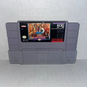 SUPER NES Uncharted Waters New Horizons *RARE* SNES Game - Picture 1 of 6