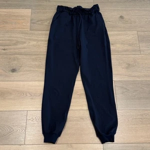 Pantaloni LULULEMON True Navy Keep Moving Jogger High-Rise Luxtreme Active taglia 4 - Foto 1 di 12