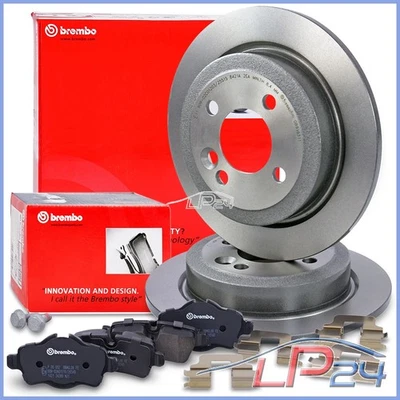 DISQUES DE FREIN BREMBO Ø259 + PLAQUETTES ARRIÈRE POUR MINI R55 R56 R57 R58 R59 - Photo 1/4