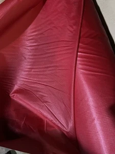 Red Nylon Ripstop (DWR) Fabric 70 Denier 64” Water-Repellent Camping Tent - Picture 1 of 3