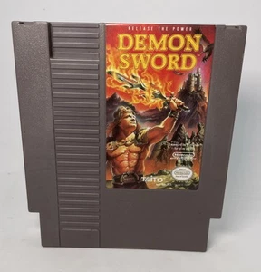 Nintendo NES Demon Sword Retro Fantasy Platformer 1990 Cartridge Only - Picture 1 of 3