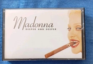 MADONNA- DEEPER AND DEEPER UK CASSETTE SINGLE 1992 - Picture 1 of 6