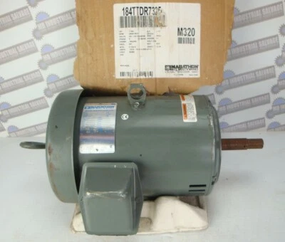 MARATHON Pump Motor 184TTDR7325 M320 7-1/2 Hp, 3600 Rpm, 184JMV FR, 208-230/460 - Image 1 of 4