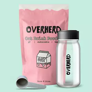 Oat Milk Powder Starter Bundle | 8L | Overherd Instant Vegan Dried Coffee Mate - Picture 1 of 8