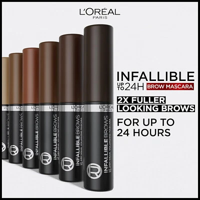 L'Oreal Infallible Brows Volumizing Mascara ~ Choose Your Shade - Image 1 of 2