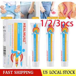 3X HEALMUSZ Ointment Herbal Hemorrhoids Cream Anal Internal External Piles Cream - Picture 1 of 19