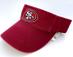 SAN FRANCISCO 49ERS FOOTBALL NFL VINTAGE TWINS ENTERPRISE VISOR CAP HAT NWT!